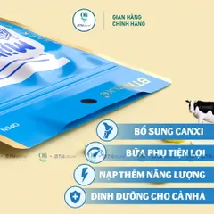 Kẹo Sữa Nguyên Chất BTNature 100% - Bổ Sung Canxi Vượt Trội, Dinh Dưỡng Tiện Lợi cho Người Lớn và Trẻ Em